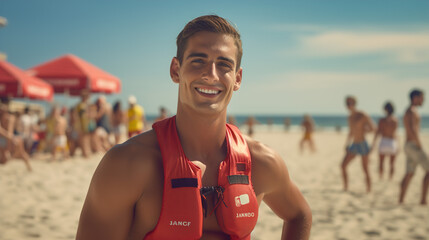 Poster - lifeguard_beach_patrol_man