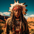 © Ana - The Native American man