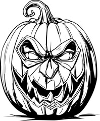 Poster - halloween pumpkin