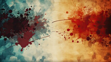 Canvas Print - Illustration Grunge Background