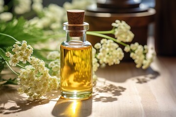 Poster - Yarrow aromatic oil.