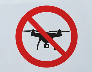 Verbotsschild Kamera-Drohne