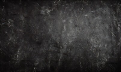 Aufkleber - Generative AI : Abstract decorative textured dark black background with beautiful gray spots strokes and stains Texture of wall with decorative plaster on plywood copy space