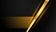 luxurious and shiny golden line abstract background with metallic touch