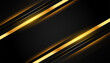 elegant black and golden lines geometric wallpaper with text space