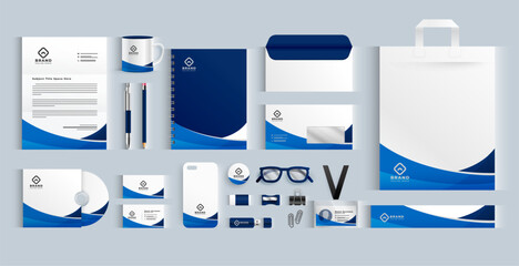 Poster - pack of business stationery template impress clients and colleagues