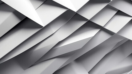 Poster - a white luxury background featuring diagonal stripes in shades of grey