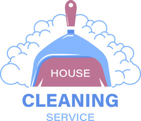 Poster - House cleaning service, cleanliness and tidiness