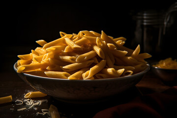 Poster - pasta in a bowl