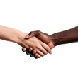 © Antonio - Africano y americano dandose la mano
