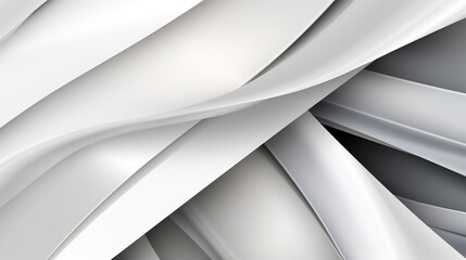 Poster - a white background with geometric lines