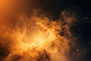 Poster - Abstract cosmic background, created with Generative AI technology