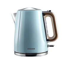 Electric Kettle Isolated On White