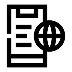 Fototapete - smartphone icon. internet technology concept. icon in line style