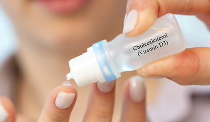 Sticker - Cholecalciferol (Vitamin D3) Medical Drops