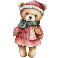 Wall Mural - teddy bear doll