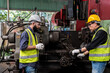© Jack Tamrong - Engineer factory men working with heavy machinery in industrial factory