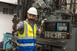 © Jack Tamrong - Portrait Caucasian Engineer man working in industrial factory