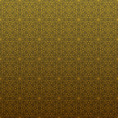 Wall Mural - Background with decorative traditional floral ornament