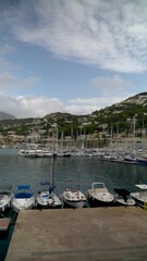 Wall Mural - Panoramic view of the marina of Javea