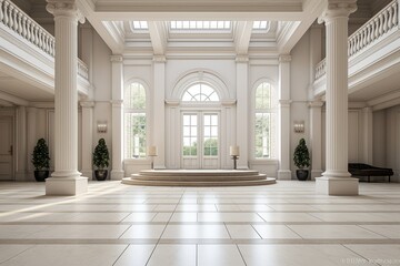 Poster - entrance hall.