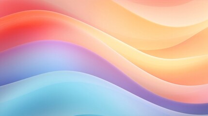 Generative AI : Blurred bright colors mesh background. Colorful rainbow gradient. Smooth blend banner template. Easy editable soft colored vector illustration