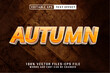 © AFahrur - Autumn Editable Text Effect