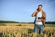 © Serhii - Portrait of farmer in wheat field