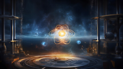 Wall Mural - astronomy concept backdrop