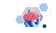 © xyz+ - grafica, cornice, grafica, esagoni,  carne in vitro, carne clonata,