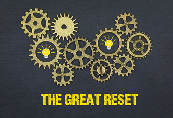 Sticker - The great reset	