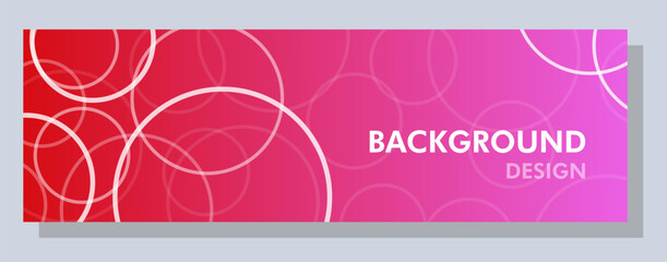 abstract banner design. vector shape background. modern graphic template banner pattern for social m