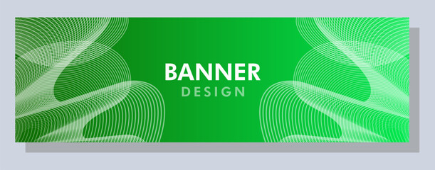 Wall Mural - Abstract banner design. Vector shape background. Modern Graphic Template Banner pattern for social media and web sites.