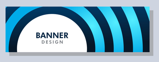 Wall Mural - Abstract banner design. Vector shape background. Modern Graphic Template Banner pattern for social media and web sites.