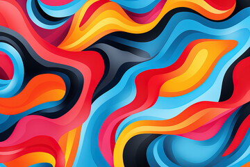 Poster - Abstract colorful background