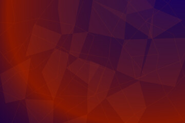 Wall Mural - Abstract Geometric Purple Orange Red Background Polygon Shapes Transparent Overlay layers Vector Illustration	
