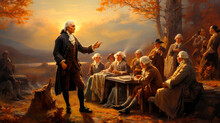 The First Proclamation Of Thanksgiving. George Washington Announced That Thanksgiving Would Be On November 26th.
