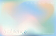Vector mesh gradient background in soft pastel colors. Abstract fluid wave illustrations in y2k. Ambience Modern templates for landing page, banners, branding design, social media, covers