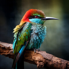 Poster - Blue Throated Hummingbird