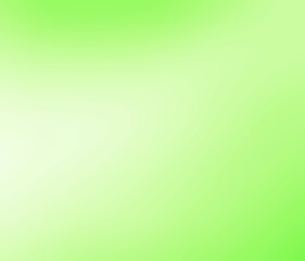 Wall Mural - green light gradient background smooth blurred abstract