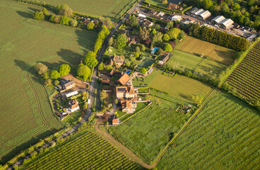 Wall Mural - Aerial View of Collier Street, Kent, UK