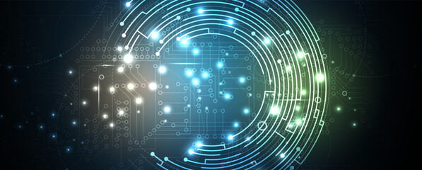 abstract structure circuit computer  technology business background