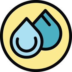 Poster - Ink printer icon outline vector. Copier machine. Art industry color flat