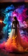 © nadunprabodana - The dream maker designing a dream within a dream, colorful lighting, surrealism photography