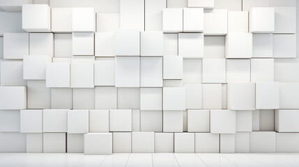 Poster - white cube background


