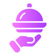© Barudak Lier - food service Gradient icon