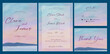 © Dyah - template watercolor invitation