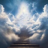 Fototapeta Na sufit - Stairway leading to heaven