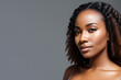 © magr80 - Portrait of beautiful young woman with luxury makeup. generative AI