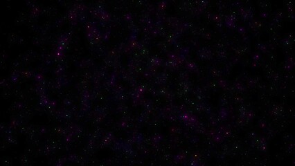 Wall Mural - Animated Galaxy Background With Glitter Stars